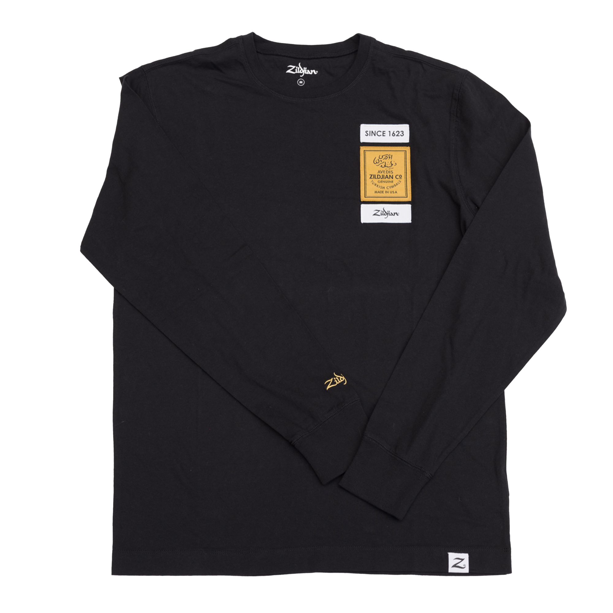 Zildjian Long Sleeve Black Tee