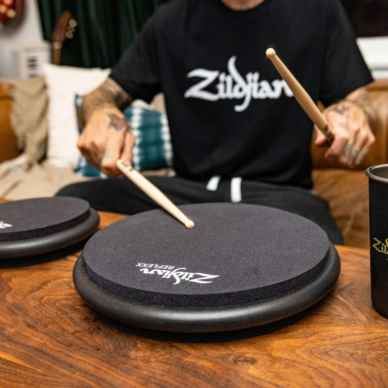 Zildjian Reflexx Conditioning Pad in Schwarz - 6"