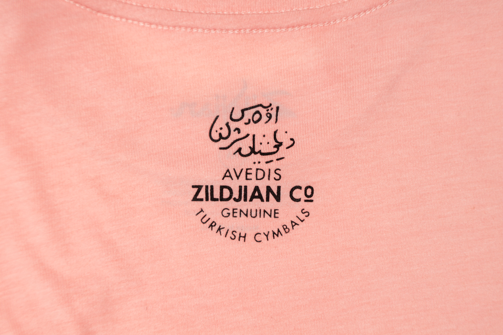 Zildjian Classic Logo Tee Pink - S