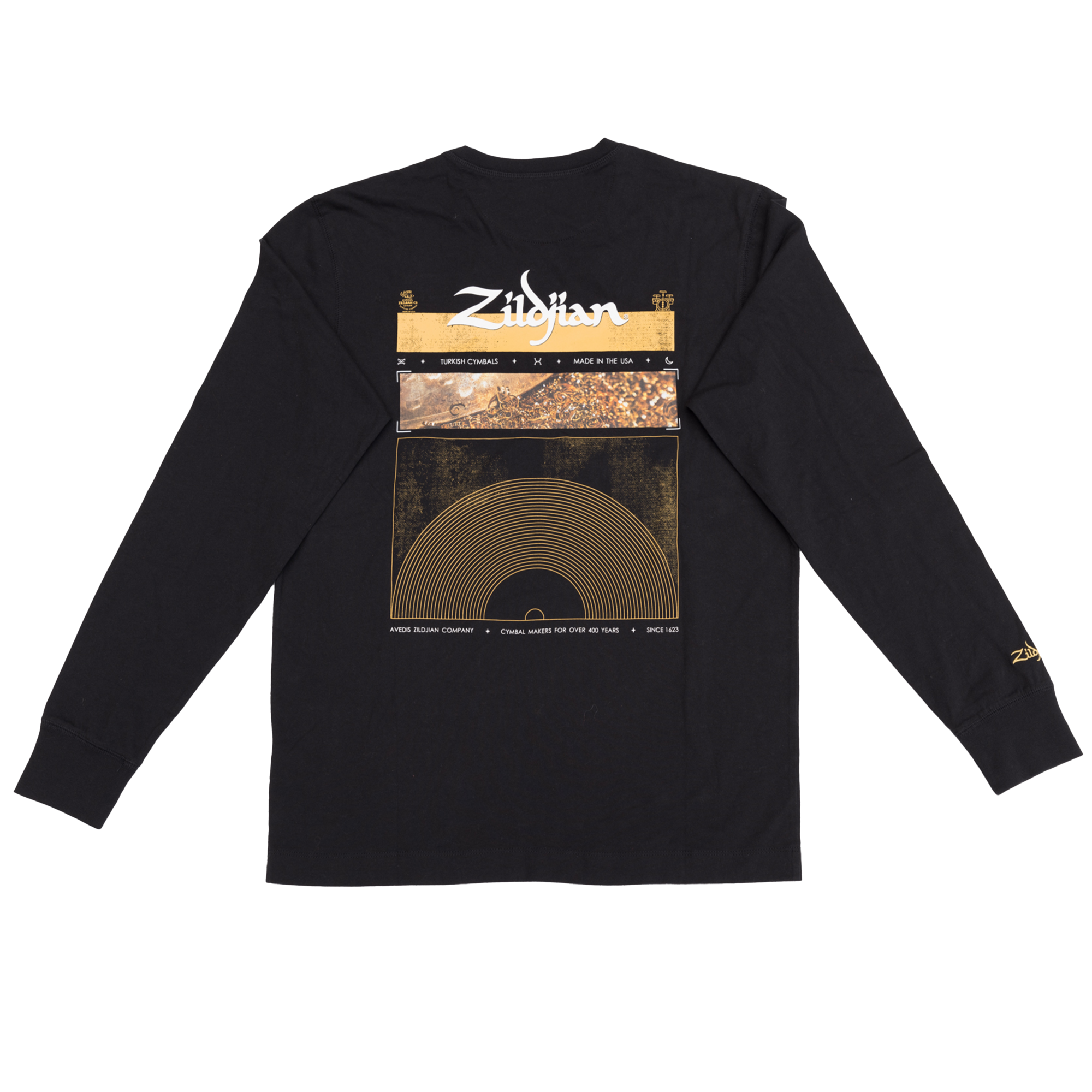 Zildjian Long Sleeve Black Tee - S